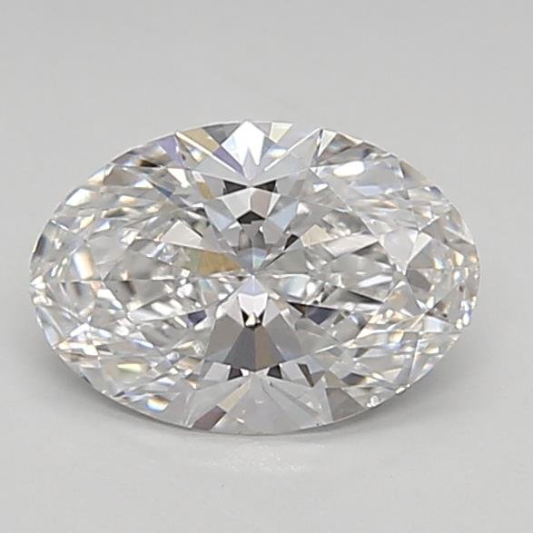 0.82ct F VS1 Rare Carat Ideal Cut Oval Lab Grown Diamond