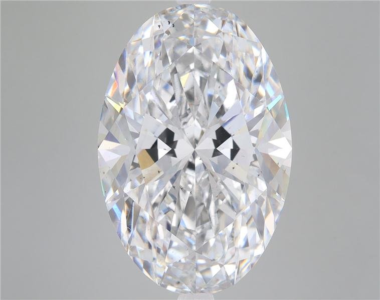 11.04ct F VS2 Rare Carat Ideal Cut Oval Lab Grown Diamond