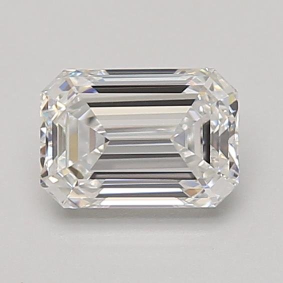 1.09ct E VVS2 Excellent Cut Emerald Lab Grown Diamond