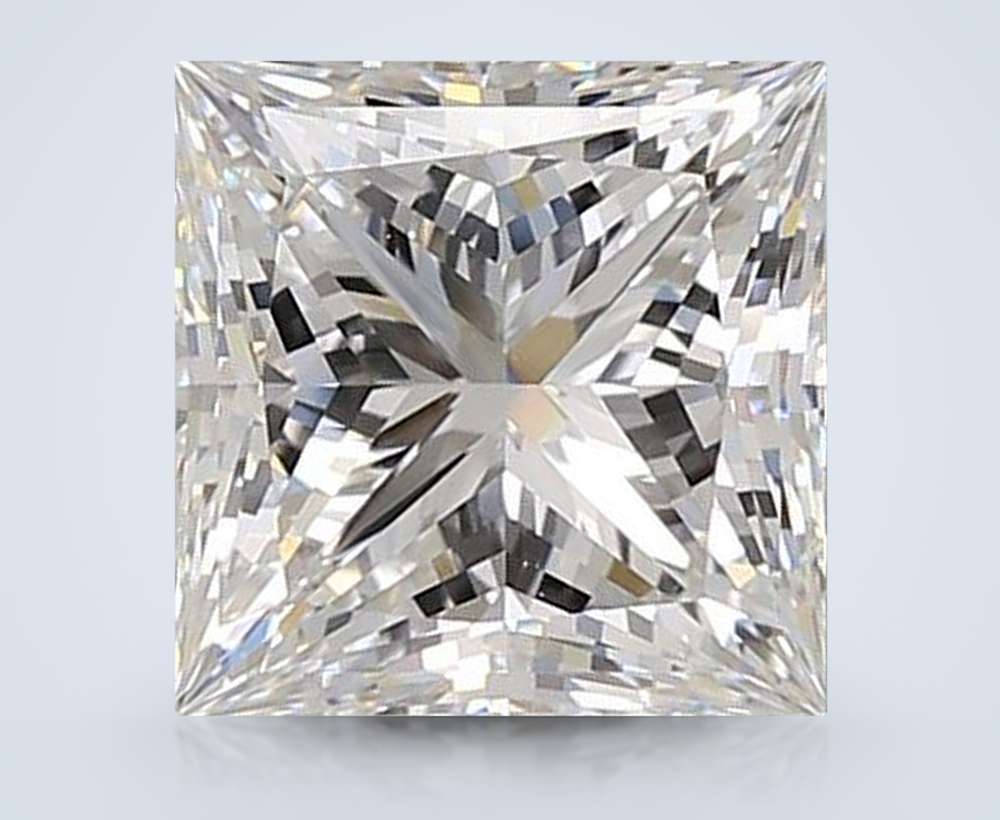2.82 Carat Princess Lab Diamond