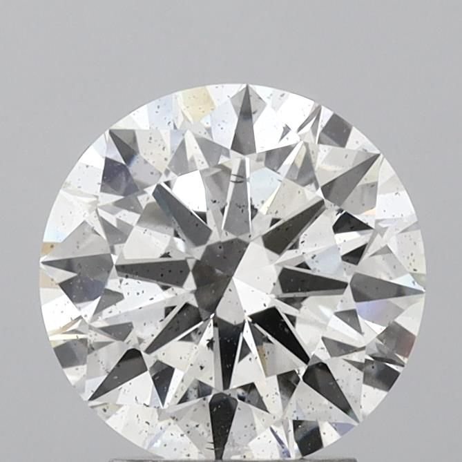 3.01ct G SI2 Excellent Cut Round Lab Grown Diamond