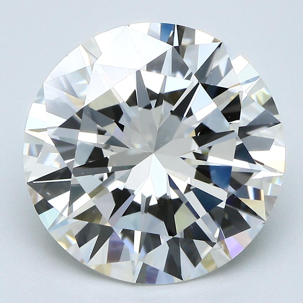 5.07ct J VS1 Very Good Cut Round Diamond