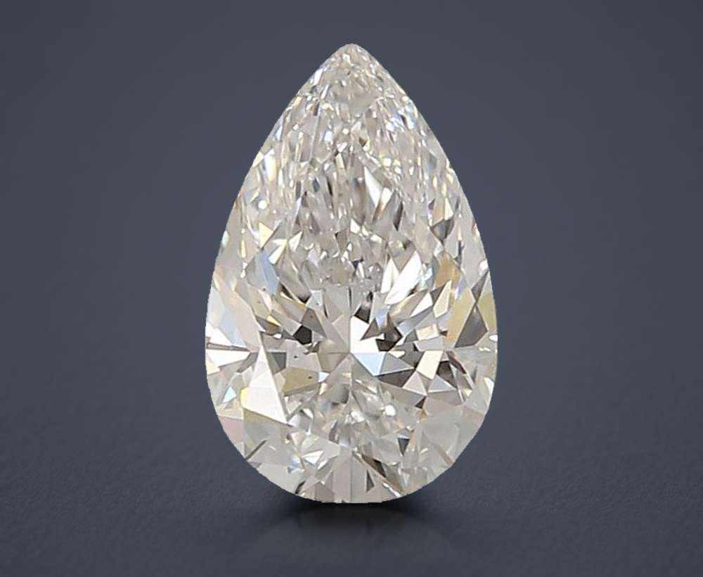 1.72 Carat Pear Lab Diamond