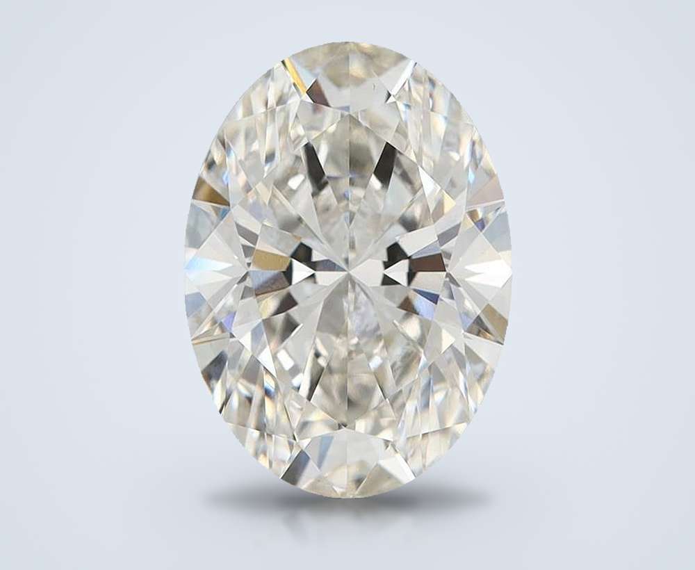 4.11 Carat Oval Lab Diamond