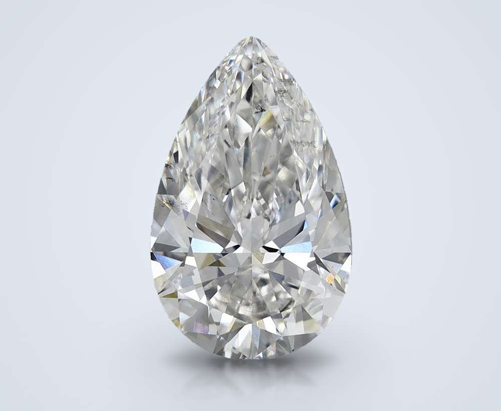 2.51 Carat Pear Lab Diamond