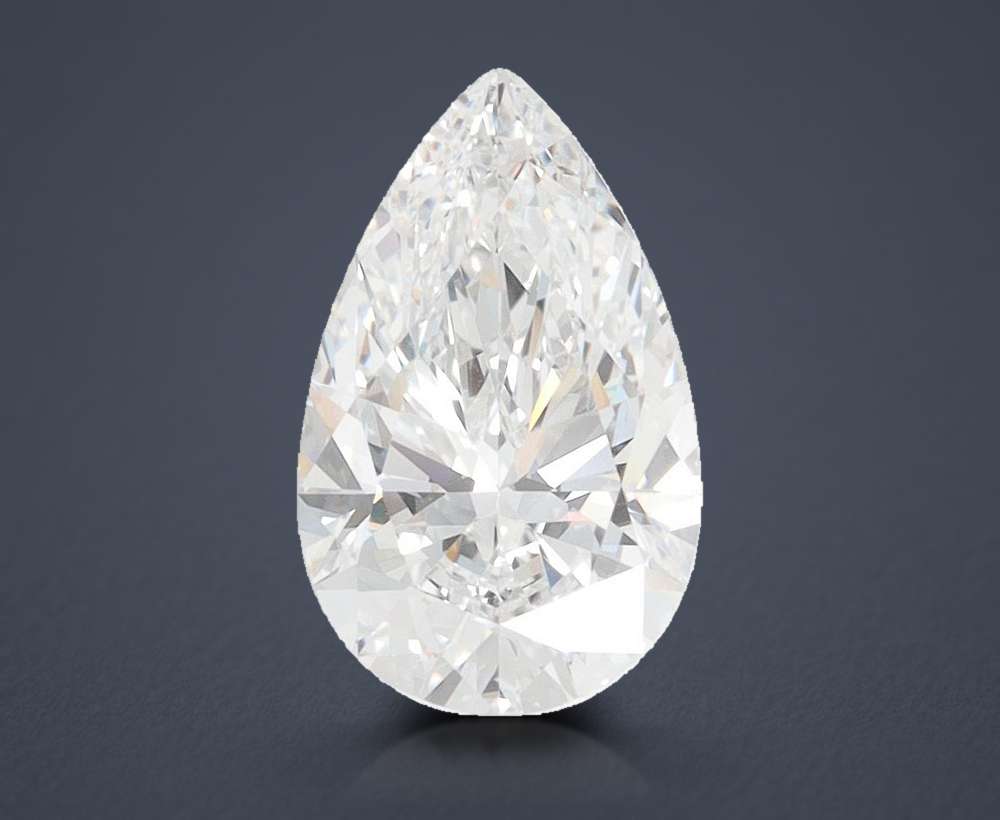 1.82 Carat Pear Lab Diamond