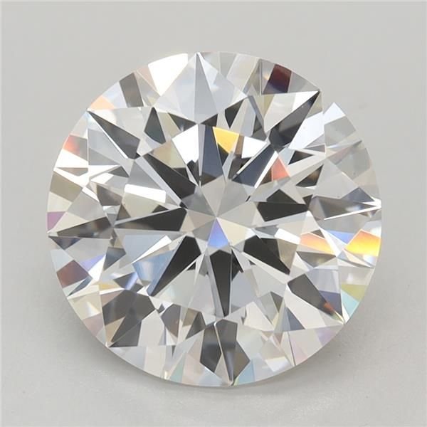 2.83ct E VS1 Rare Carat Ideal Cut Round Lab Grown Diamond