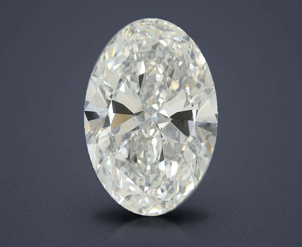 7.39 Carat Oval Lab Diamond