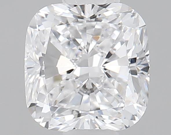 0.76ct D VVS2 Very Good Cut Cushion Lab Grown Diamond