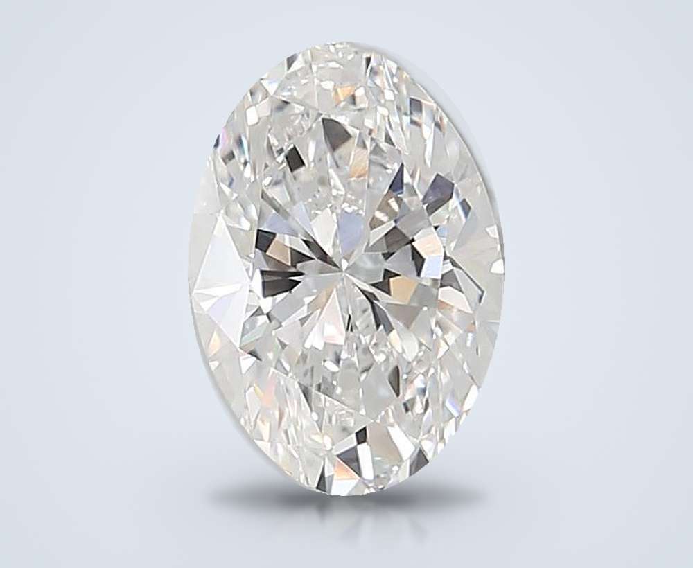 3.72 Carat Oval Lab Diamond