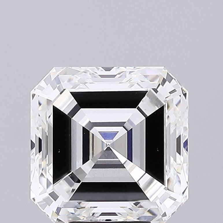 6.50ct F VS1 Very Good Cut Asscher Lab Grown Diamond