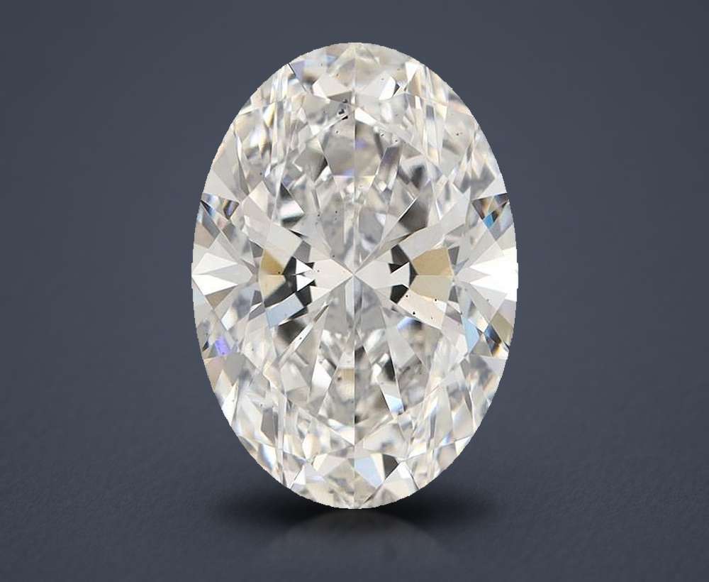 5.21 Carat Oval Lab Diamond