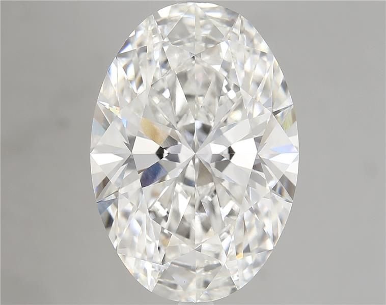 10.16ct F VVS2 Rare Carat Ideal Cut Oval Lab Grown Diamond
