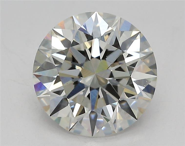 2.52ct G VS1 Rare Carat Ideal Cut Round Lab Grown Diamond
