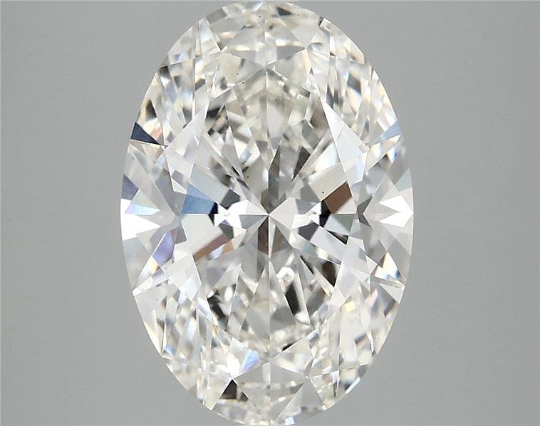 3.76 Carat Oval Lab Diamond