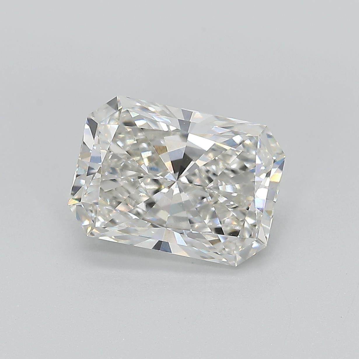 2.72ct G VS1 Rare Carat Ideal Cut Radiant Lab Grown Diamond