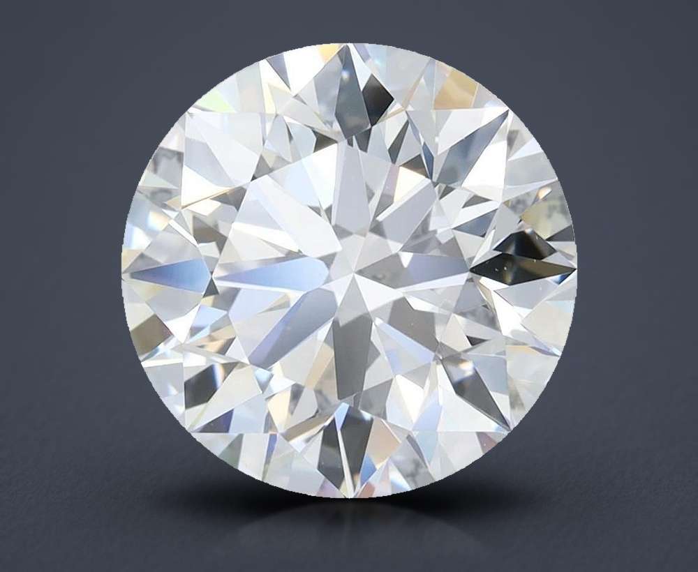 3.81 Carat Round Lab Diamond
