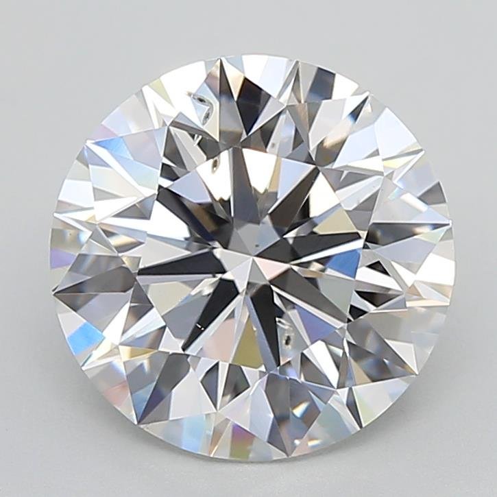 5.00ct G SI1 Rare Carat Ideal Cut Round Lab Grown Diamond