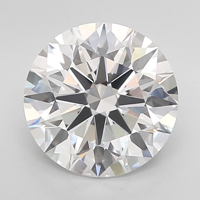 4.09ct E VVS2 Rare Carat Ideal Cut Round Lab Grown Diamond
