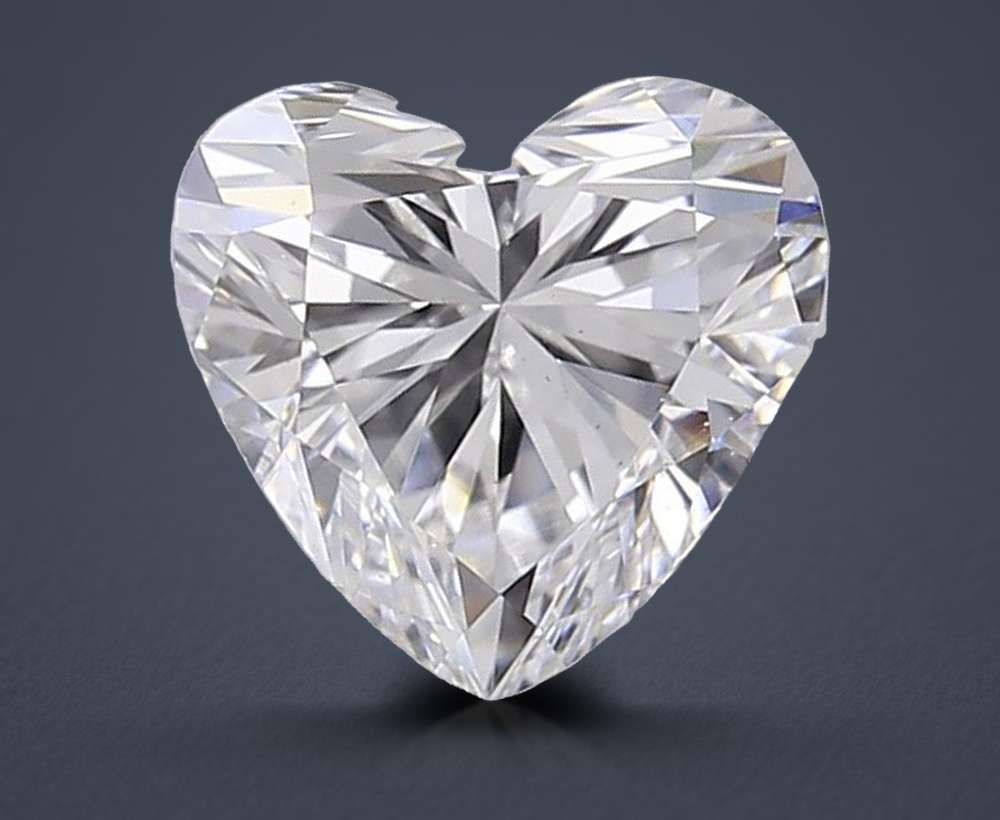 0.65 Carat Heart Lab Diamond