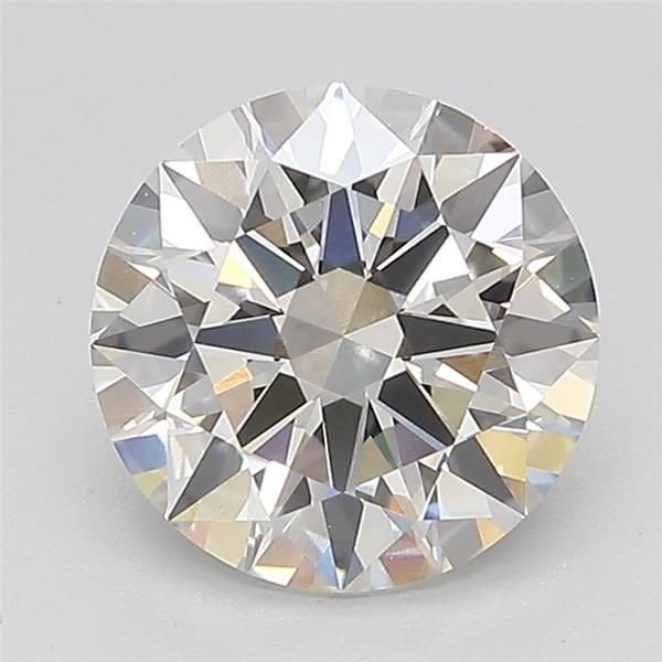 2.02ct F VVS2 Excellent Cut Round Lab Grown Diamond