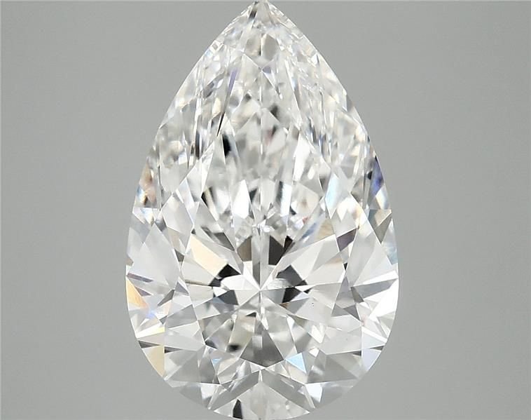 3.92 Carat Pear Lab Diamond