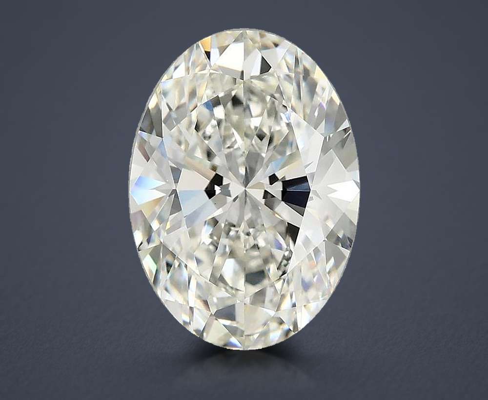 3.83 Carat Oval Lab Diamond