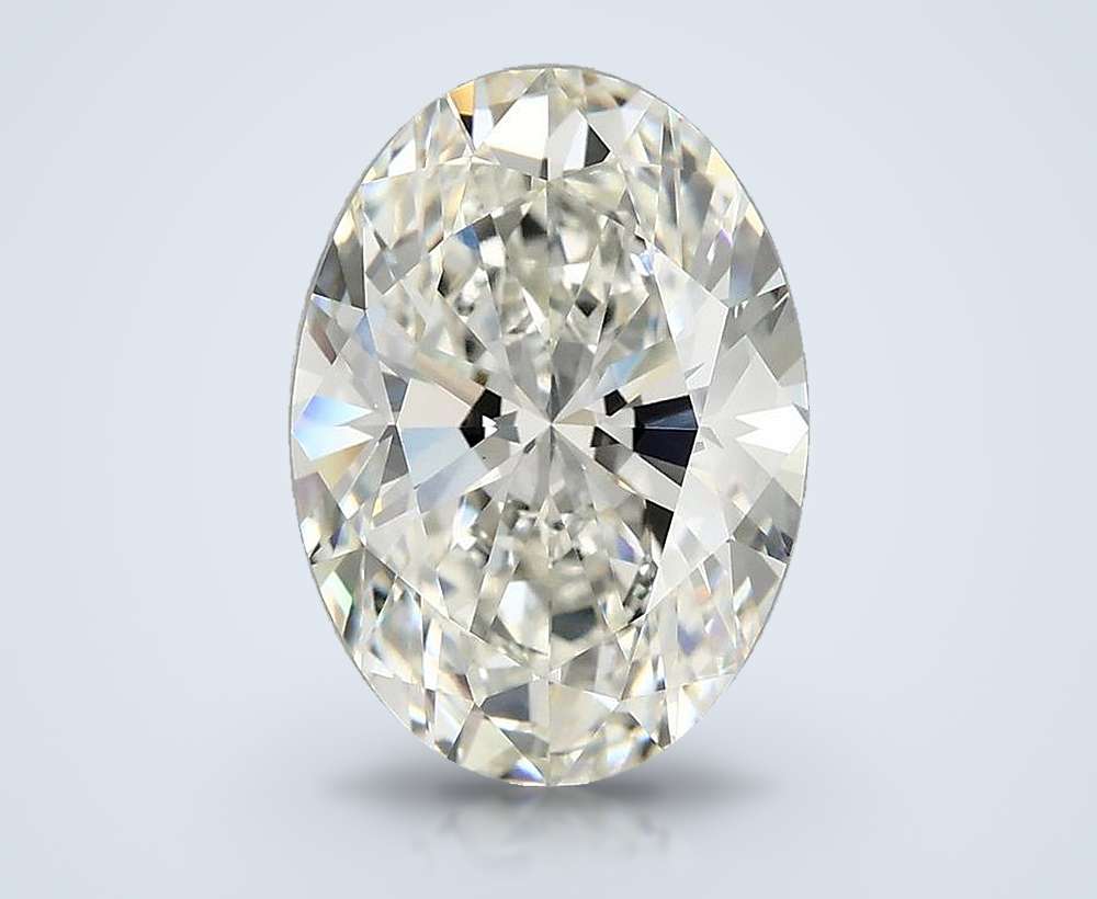 3.83 Carat Oval Lab Diamond