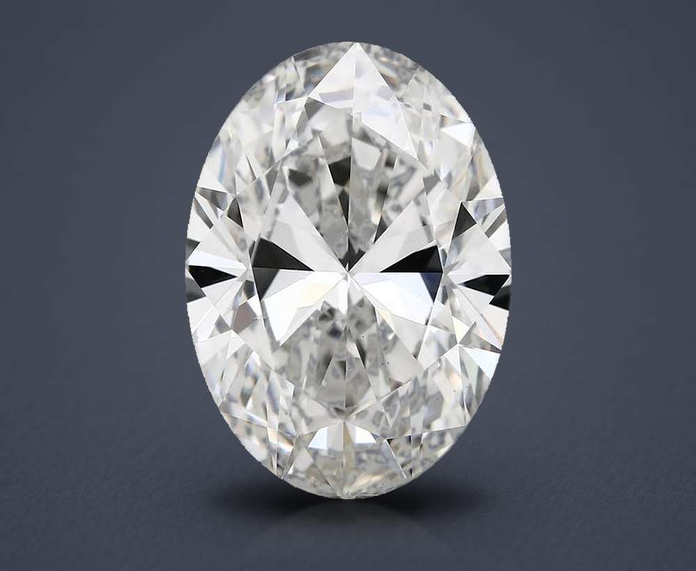 12.02 Carat Oval Lab Diamond
