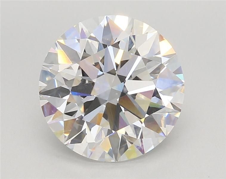4.08ct F VVS2 Rare Carat Ideal Cut Round Lab Grown Diamond