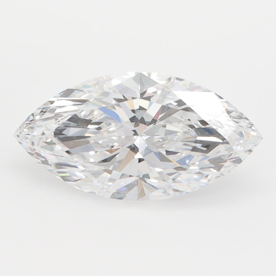 1.51ct D VVS2 Rare Carat Ideal Cut Marquise Lab Grown Diamond
