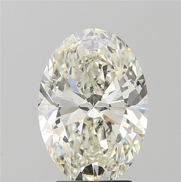 3.51ct K SI1 Rare Carat Ideal Cut Oval Diamond