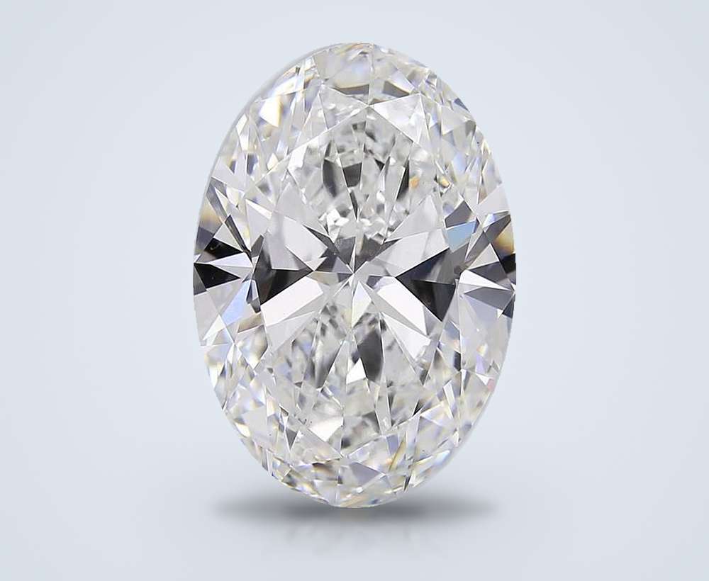 15.08 Carat Oval Lab Diamond
