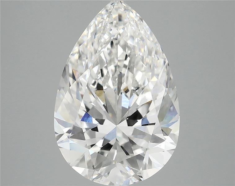 3.89 Carat Pear Lab Diamond