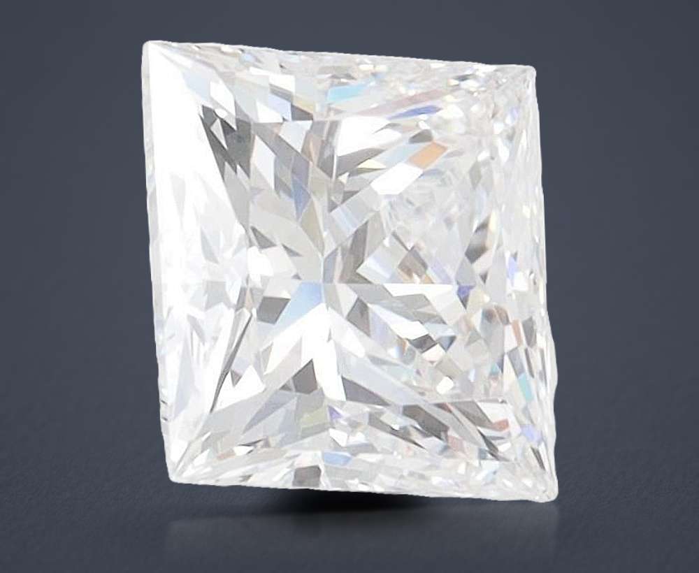 1.96 Carat Princess Lab Diamond