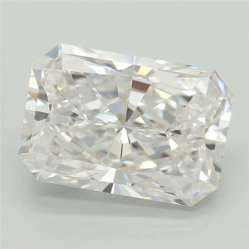 5.01ct E VS1 Rare Carat Ideal Cut Radiant Lab Grown Diamond