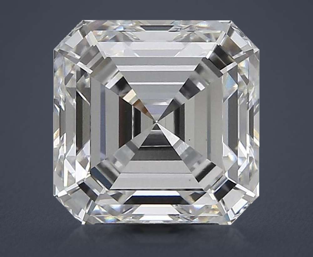 5.34 Carat Asscher Lab Diamond