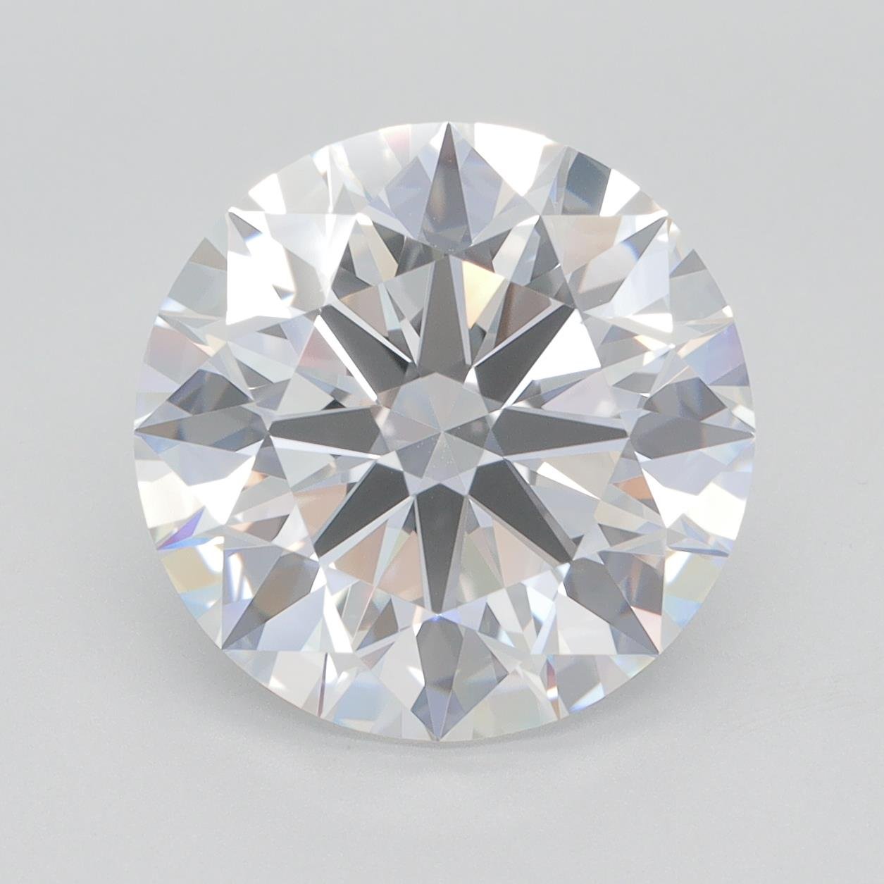 5.87ct E VVS1 Rare Carat Ideal Cut Round Lab Grown Diamond