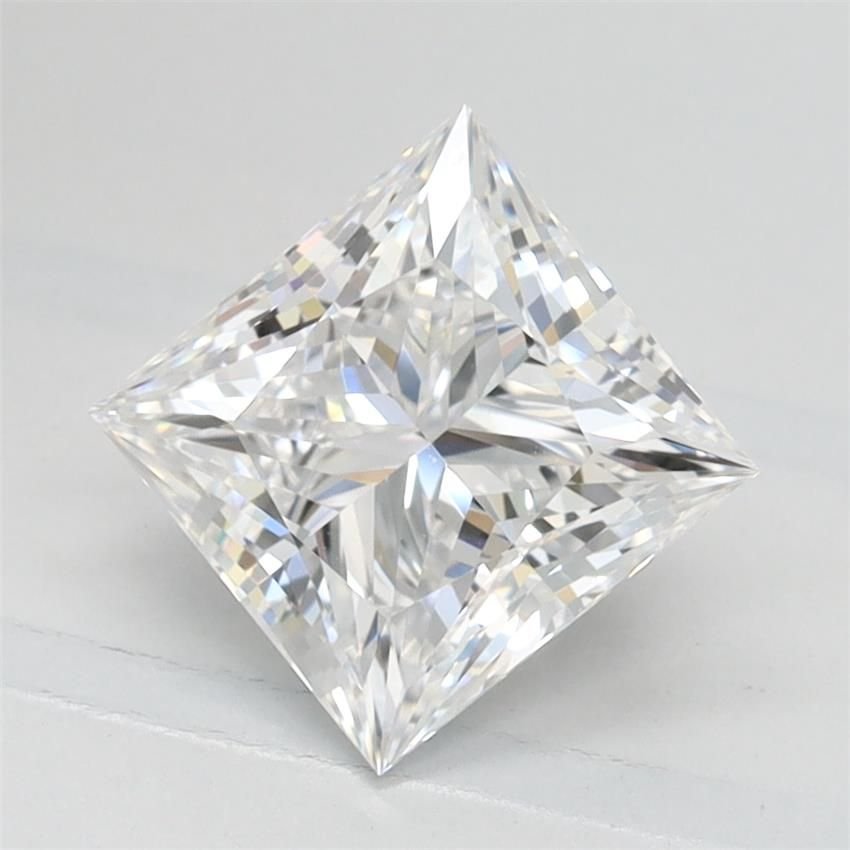 1.47ct D VVS1 Rare Carat Ideal Cut Princess Lab Grown Diamond