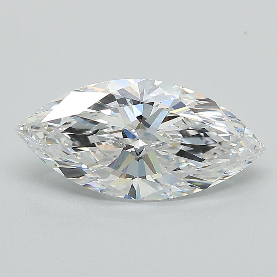 1.59ct D VVS2 Rare Carat Ideal Cut Marquise Lab Grown Diamond