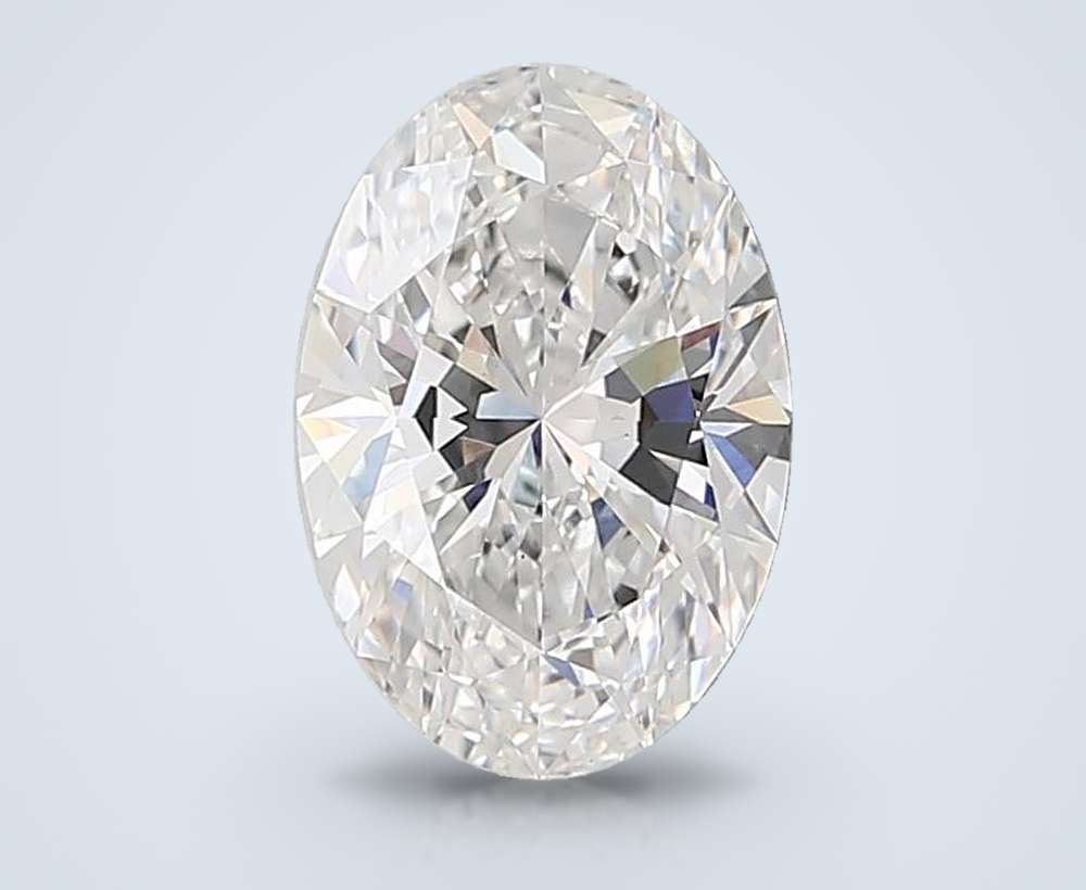 3.08 Carat Oval Lab Diamond