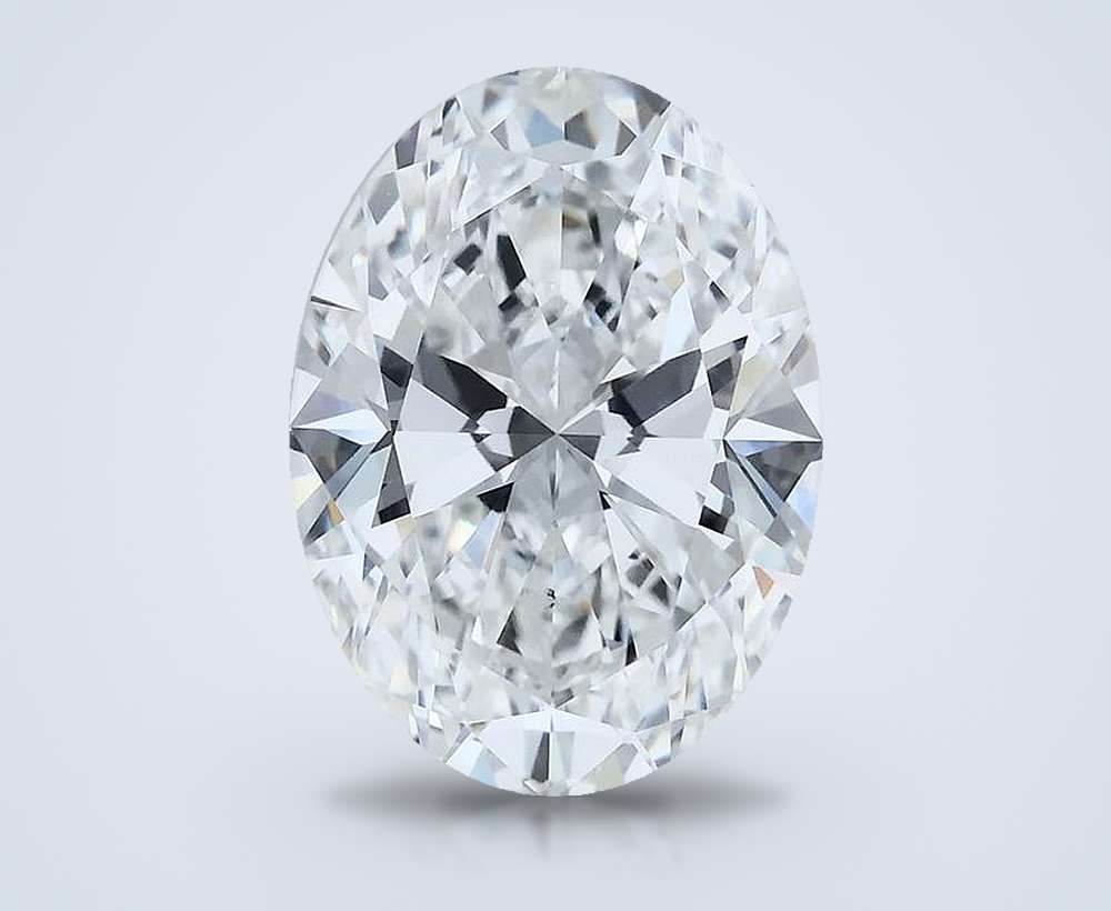 4.00 Carat Oval Lab Diamond