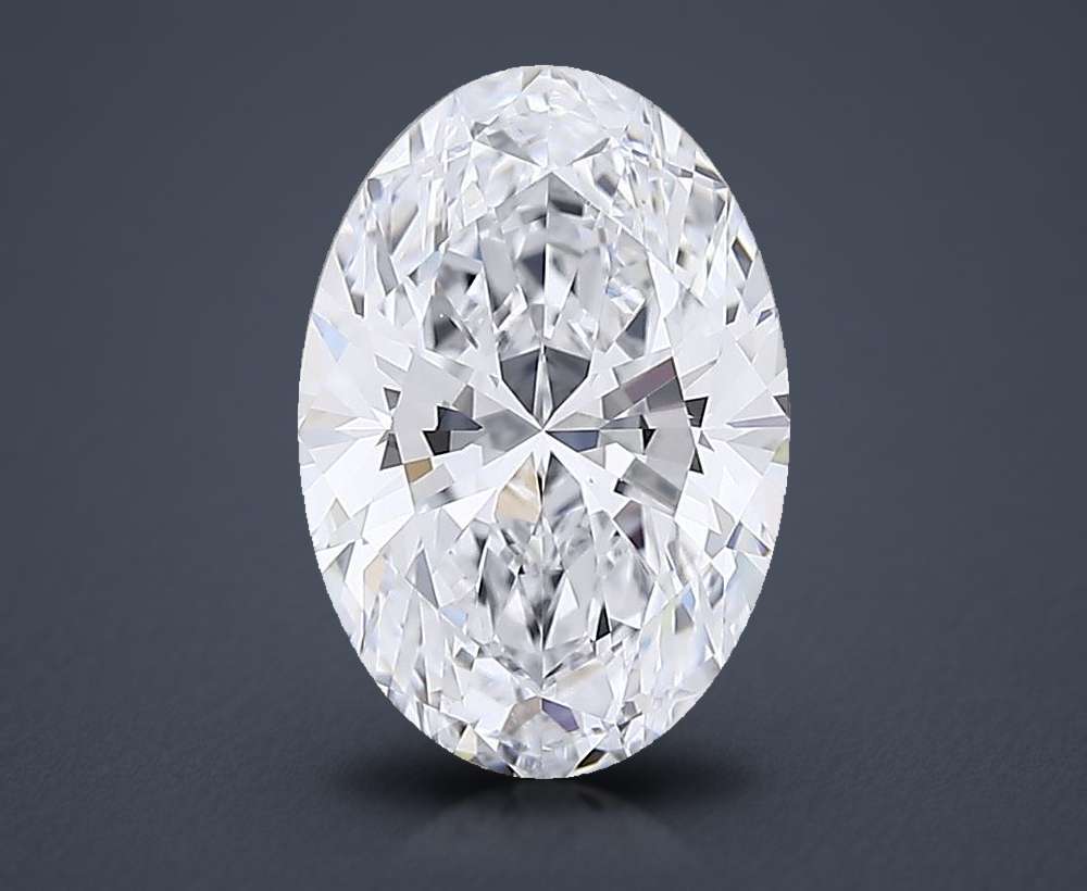 3.07 Carat Oval Lab Diamond