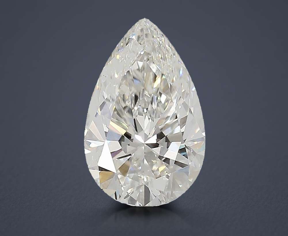 2.51 Carat Pear Lab Diamond