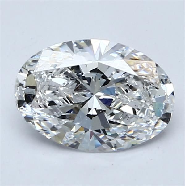 2.32ct D VS2 Rare Carat Ideal Cut Oval Lab Grown Diamond