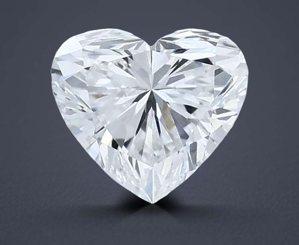 0.56 Carat Heart Lab Diamond