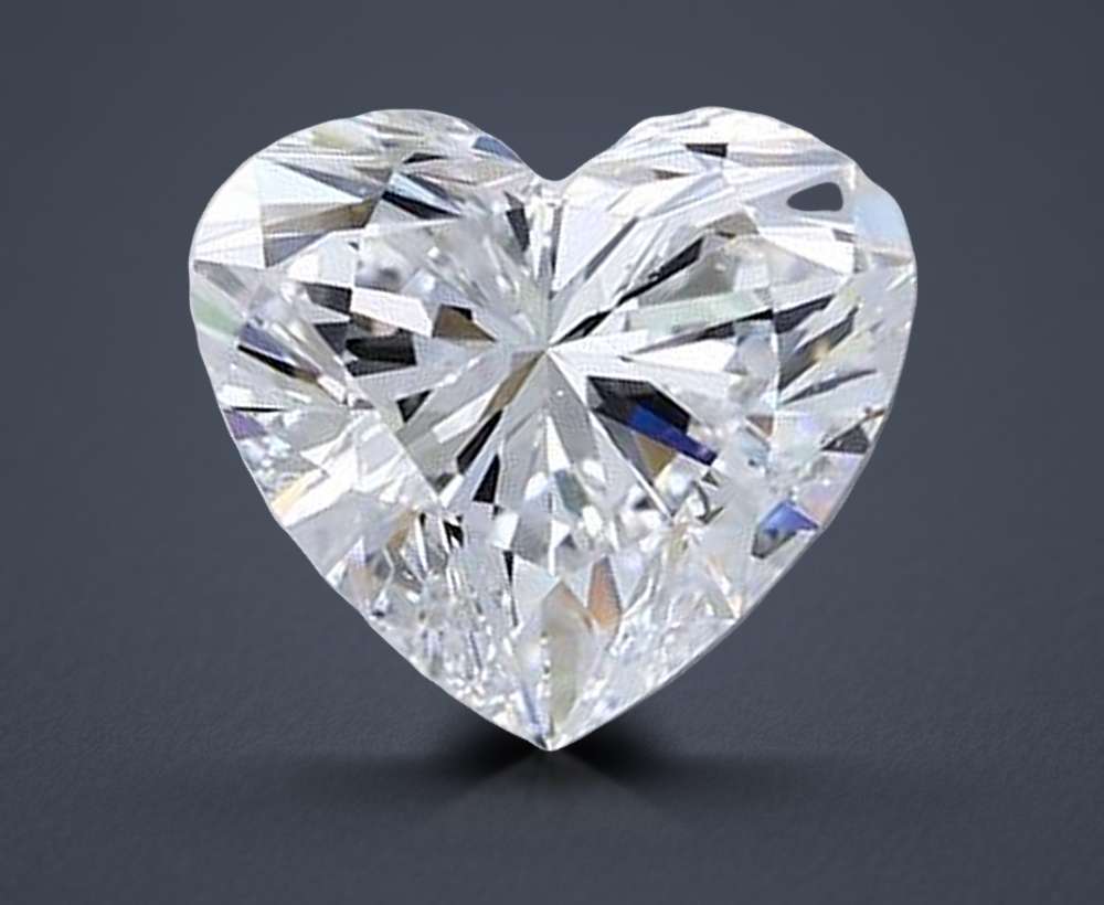 2.22 Carat Heart Natural Diamond