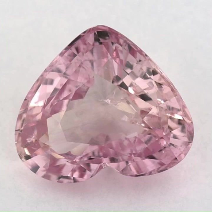 3.88 Carat Pink Pear Sapphire