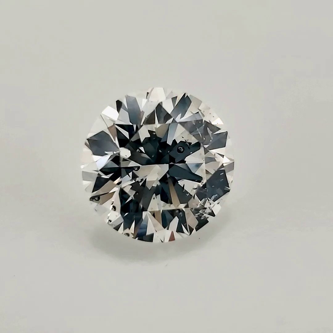 3.33ct G SI2 Very Good Cut Round Diamond