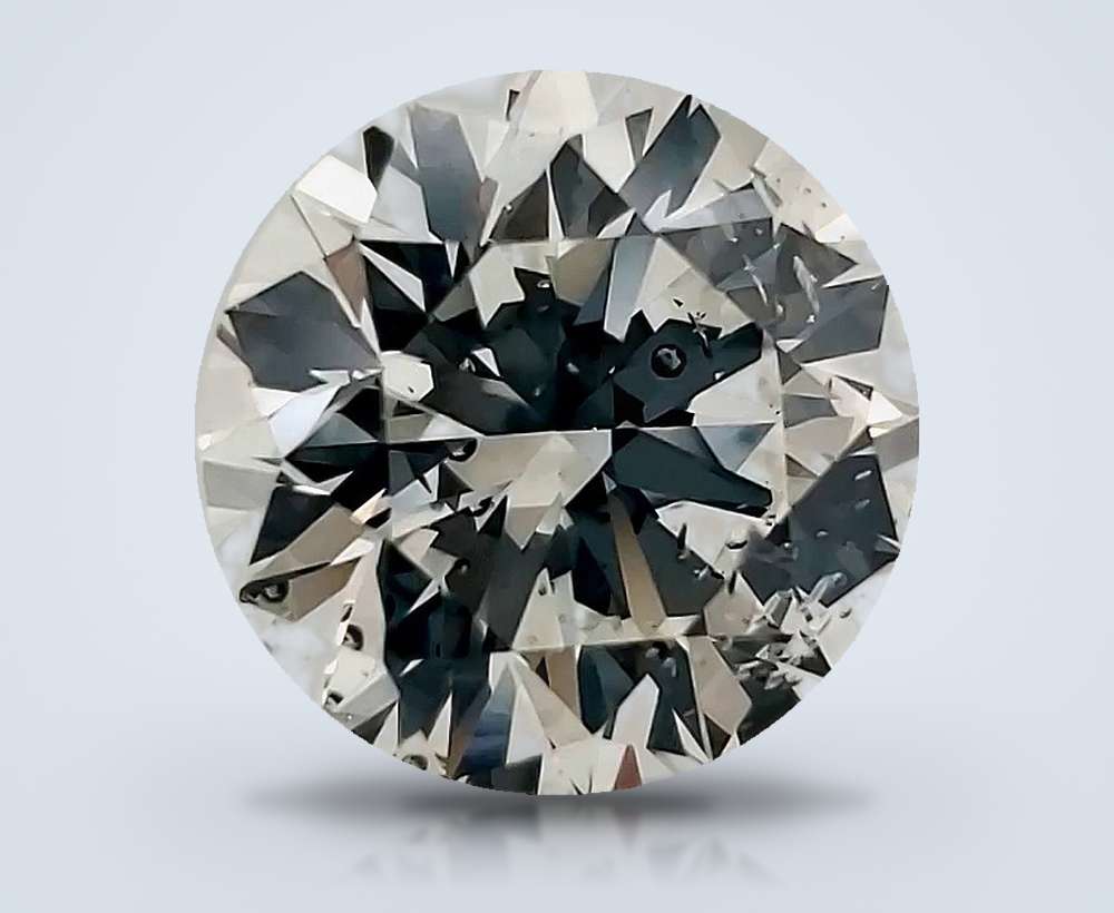 3.33 Carat Round Natural Diamond